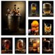 thumbnail image 2 of Póster de alcohol, cerveza retro, paisaje decorativo, bar y bodega, lienzo impreso, arte de pared, decoración, pinturas colgantes para decoración del hogar, 2 of 5