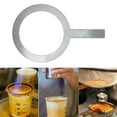 thumbnail image 4 of 1Pc Stainless Steel Milk Cup Rim Culinary Protective Cover Milk Tea Cup Gasket for DIY Milk Tea Brulee Making, 4 of 10