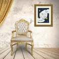 thumbnail image 3 of Nieman, Rachel 19x24 Gold Ornate Wood Framed with Double Matting Museum Art Print Titled - To the Moon, 3 of 4