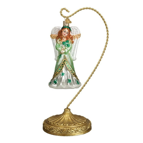 Old World Christmas Ornaments: Pedestal Ornament Stand Glass Blown Ornaments for Christmas Tree