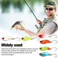 thumbnail image 2 of Sonducket Kit de cucharas para trucha, aparejos de pescado, lentejuelas, temblor, Wobbler, señuelo de pesca, Mini Crankbait, cebos de Pescar naranja negro 2.5 g, 2 of 6