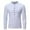 White, variant on Mens Sweatshirt 2025 Shirts for Men Button Down Crewneck Solid Color Slim Fit T-Shirt Long Sleeve Patchwork Relaxed 2025 Shirt Clothes