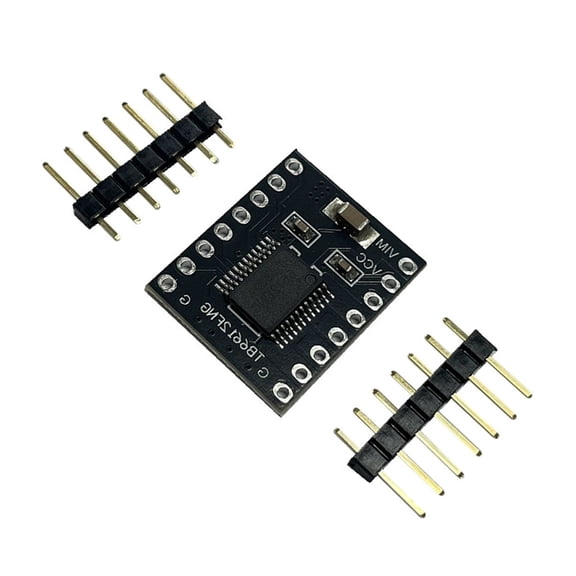 TB6612 AT8236 3A Motor Driver Module with Thermal Speed Control for Robotics Projects