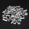 thumbnail image 1 of Remache Sólido De Cabeza Plana ANGGREK Remache De Aluminio M4 x 10 M4 x 12 M4 x 16 100 Piezas, 1 of 6