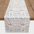 thumbnail image 3 of Creative Products Pledge Of Allegiance 16 x 72 Poly Twill Table Runner, 3 of 3