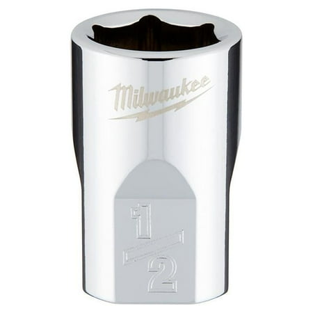 UPC: 0045242565689 | Milwaukee-45-34-9064 3/8 in. Drive 1/2 in. SAE 6-Point Socket