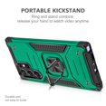 thumbnail image 5 of SaniMore for Samsung Galaxy S23 Ultra Magnetic Case, Rugged PC & TPU Bumpers Cover Built-in Car Mount & Ring Kickstand Military Grade Shockproof Protective Shell for Samsung S23 Ultra, Darkgreen, 5 of 8