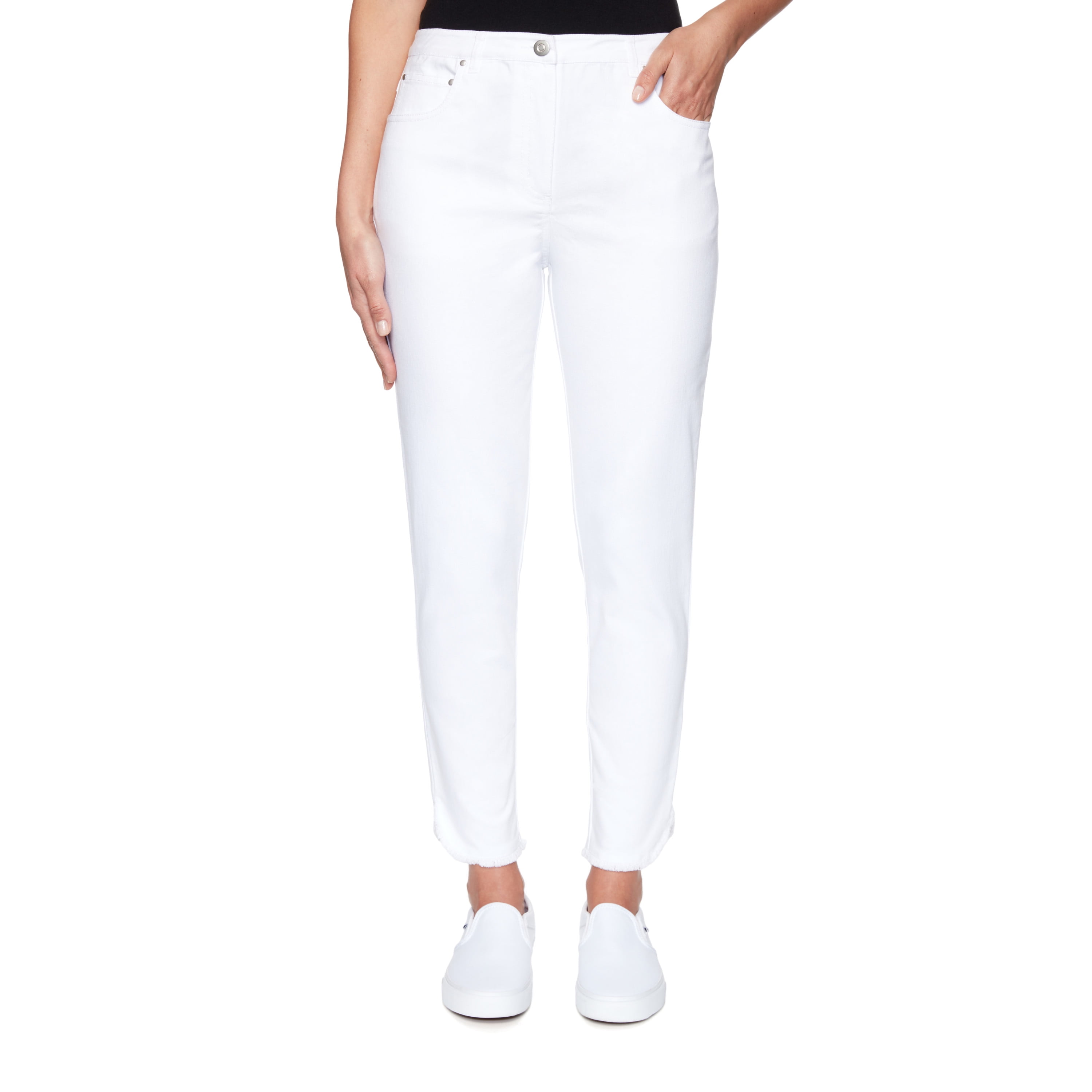 Ruby Rd. Womens Fly Front Soft Stretch 