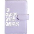 thumbnail image 2 of ORUYROP 100 Envelope Savings Challenge Binder, Easy and Fun Way to Save $5,050, Budget Binder Savings Challenge Book, Savings Book with Cash Envelopes, for Budgeting Planner & Saving Money, 2 of 7