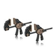 thumbnail image 1 of Abrazadera de barra Spec Ops Trigger Clamp de 7 pulgadas con una mano, paquete de 2, 1 of 7