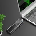 thumbnail image 5 of External M.2 Ngff Sata Ssd Enclosure High Speed Usb3.0 Gen1 5gb/s Transparent Sata Ssd Hard Drive C, 5 of 5