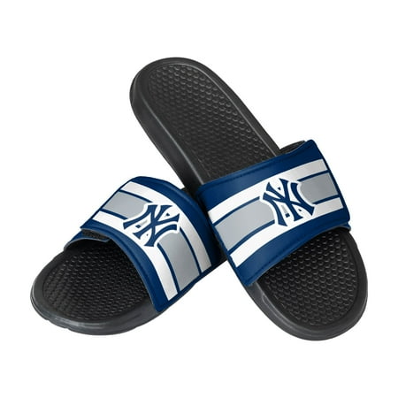 

FOCO MLB Youth New York Yankees Stripe Legacy Sport Slides