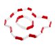 thumbnail image 3 of Mini Tráfico Bloque Carretera Toy RC Drift Racing Car Tack Set Obstacle Field Fence Cart para 1/14 1/16 1/18 1/24 1/28, 3 of 9
