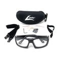 thumbnail image 1 of LEADER ProX Sport Goggles Package Matte Black ASTM Basketball Soccer Medium, 1 of 6