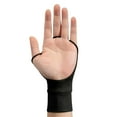 thumbnail image 6 of DimyFew Golf Summer Sun Protection Elastic Portable Stretchable Half Finger L Black Left, 6 of 9
