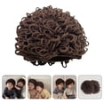 thumbnail image 2 of WORGEOUS Gorro de invierno para bebé, gorro de lana, gorro de punto para bebé, gorro de peluca encantador para bebé, niña y niño, 2 of 8