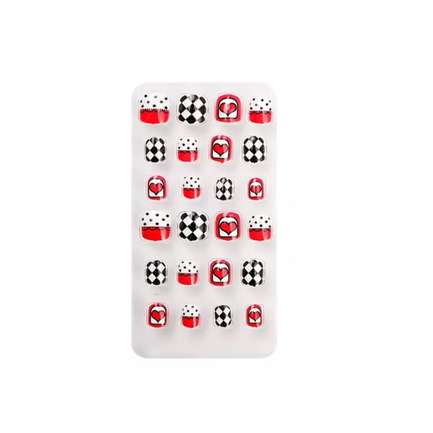 1 Juego de envolturas navideñas para uñas, prensa en las uñas para niños, calcomanías artísticas para los dedos de los pies, herramienta de Pinceles de maquillaje y herramientas PNT-16-08 Qarigey CE011468-08