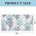 thumbnail image 3 of Teal Blue Grey Coral Coastal Fluorescent Light Covers, Summer Beach Seaside Nautical Magnetic Light Covers for Ceiling Lights, Fluorescent Ceiling Shade for Classroom Bedroom Office 4x2Ft x 3PCS, 3 of 8