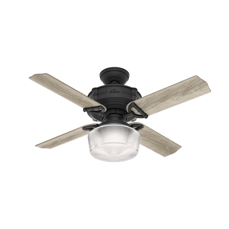 Hunter 44 Brunswick Natural Iron Ceiling Fan With Light Kit