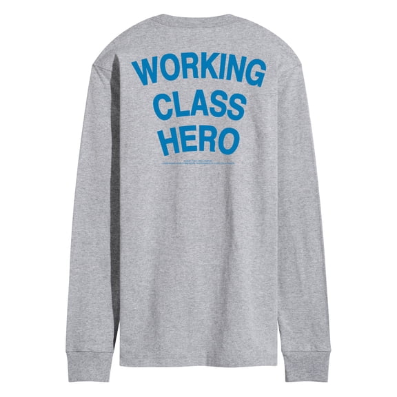 John Lennon - Working Class Hero - Men's Long Sleeve Graphic T-Shirt
