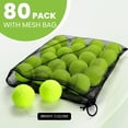 thumbnail image 2 of Pelotas de tenis FURWEY, paquete de 80, engrosadas y de alta elasticidad, 2 of 9