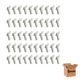 thumbnail image 1 of Caja Con 50 Seguros Bloosom  1/2 Para Andamio  Plata, 1 of 5