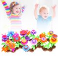 thumbnail image 4 of Juguetes De Construcción De Jardines, Juguetes De Construcción De Flores Lisas Coloridas, Para Niños Kid ANGGREK Flower Garden Building Toys, 4 of 8