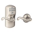 thumbnail image 1 of Entrada de teclado SCHLAGE FE575 PLY 619 FLA Plymouth Níquel satinado, 1 of 2