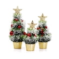 thumbnail image 3 of De Navidad Decoraciones De Navidad De Escritorio Árboles De Mesa Artificiales Decoración De Mesa De Vacaciones Cateissary HA040824-03, 3 of 6