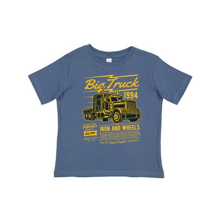 

Inktastic Big Truck Iron and Wheels Gift Toddler Boy or Toddler Girl T-Shirt