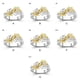 thumbnail image 5 of Sonducket I Am E-Nough Moda Inglés Anillo Diamante de imitación Cristal Festival Playa Escuela Fecha Boda Joyería Regalos Adolescentes Niñas Ropa, zapatos y accesorios Miscelánea Talla 7 Sonducket AP011333-03B, 5 of 6