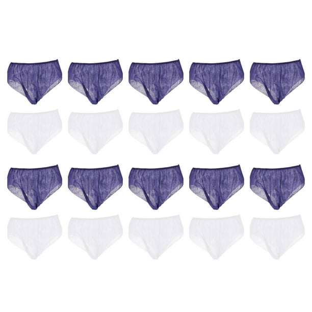 20pcs Beauty Salon Women Sauna Briefs Female Disposable Travel Spa