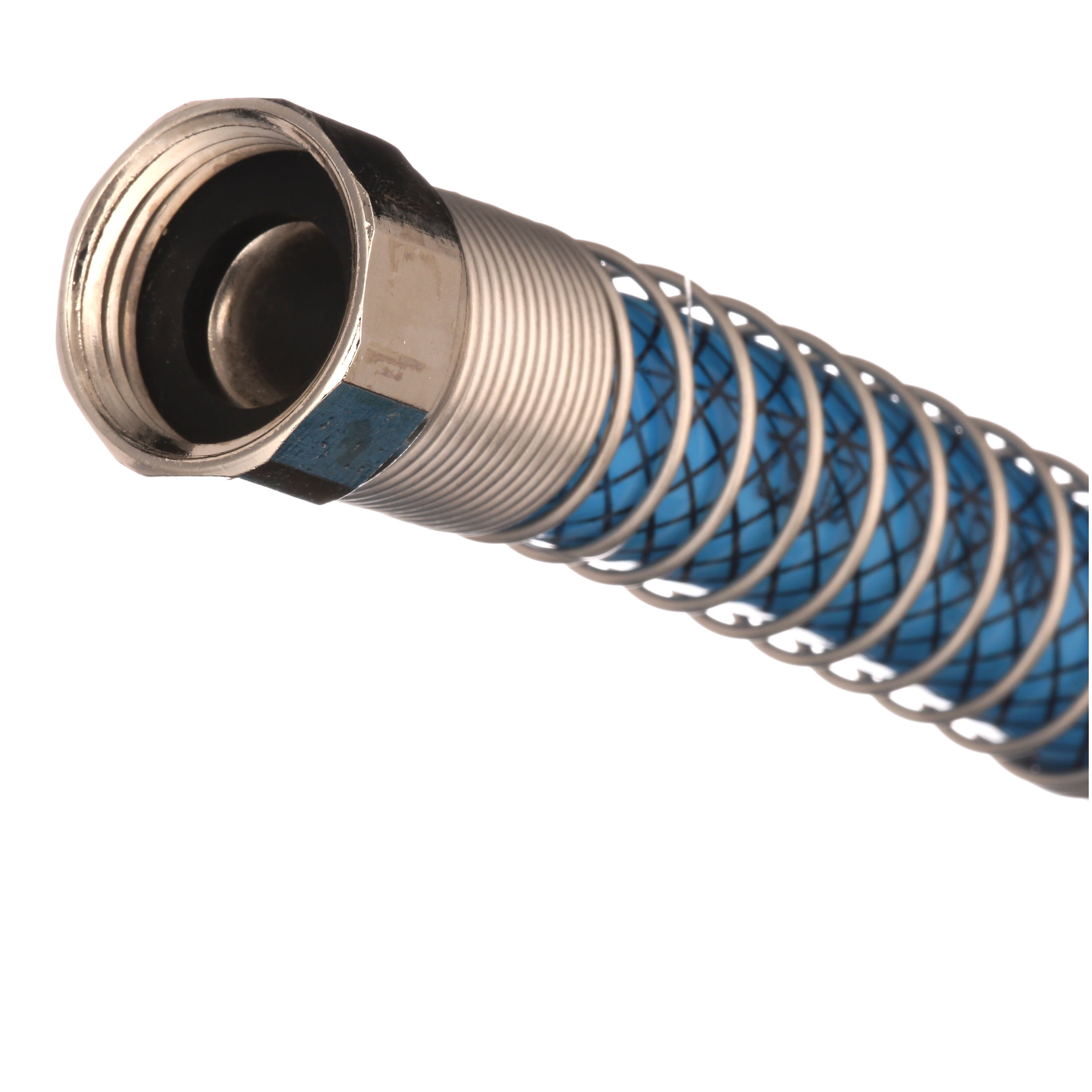 Camco TastePURE Premium Drinking Water Hose | Machined Fittings and Strain-Relief Ends for Added Durability | 4-Foot, Blue (22813)