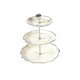 thumbnail image 5 of soporte para estante de alimentos Plato de exhibición de dulces, plato de servicio de frutas redondo multipropósito fácil de limpiar, soporte de L 3 niveles blanco BLESIY cesta de frutas de encimera, 5 of 8