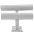 thumbnail image 1 of MasteelfCA Bracelet Holder Detchable Two Tier Rack Simple Bracelet Stand for Jewelry Organization and Display(Grey), 1 of 8