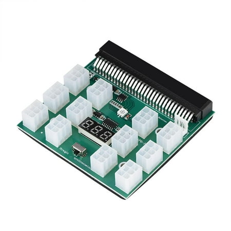 WALFRONT 6PIN 1600W Breakout Board w/ Power Sync Key Voltage Display for...