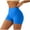 Blue 1, variant on Gym Shorts for Women Seamless Scrunch Butt Lifting Yoga Shorts Booty Workout Shorts Tummy Control Cycling Shorts