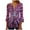 Multicolor Plus Size Blouse for Women_l, variant on CYMMPU 3/4 Sleeve Button V Neck Flare Sleeve Blouses for Women Dressy Casual Fall Trendy Shirts Spring Tunic Tops Loose Fit Floral Printed Empire Waist A Line T-Shirts L