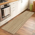 thumbnail image 2 of Kitchen Runner 2 x 6 Ft, Retro Yellow Non-Slip Residential Carpet, Country Farmhouse Abstract Minimalist Texture Indoor Crawling Mats Runner Rugs for Living Room/Dining Room/Bedroom, 2 of 8
