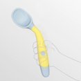 thumbnail image 4 of CNKOO Baby Utensils Spoons with Travel Safe Case Toddler Babies Children Feeding Training Spoon Easy Grip Heat-Resistant Bendable Soft Perfect Self Feeding Learning Spoons (1 Set Yellow), 4 of 8