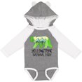 thumbnail image 3 of Inktastic Yellowstone National Park Mountains and Bear Shape Boys or Girls Long Sleeve Baby Bodysuit, 3 of 5