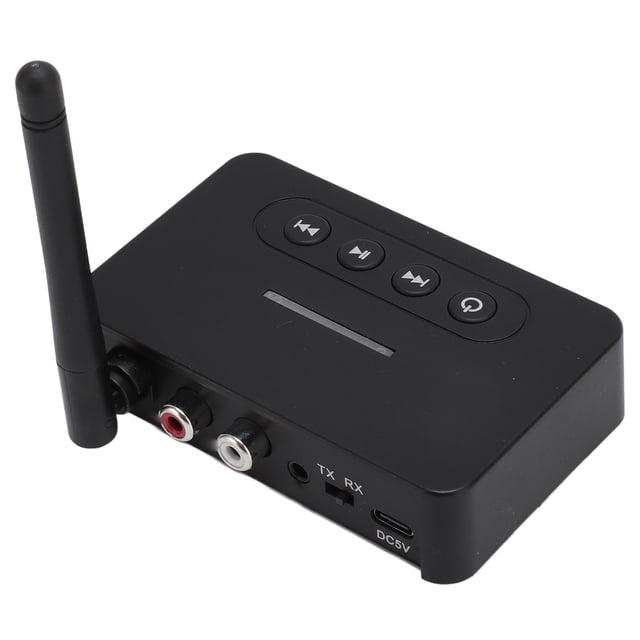 Adaptador De Sonido HiFi, Función NFC 5,1 Transmisor Receptor De Sonido AUX NFC 2 En 1 Para Estéreo De Coche