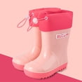 thumbnail image 6 of NordicNest Kids Rain Boots Lightweight Outdoor Boots For Girls, 6 of 7