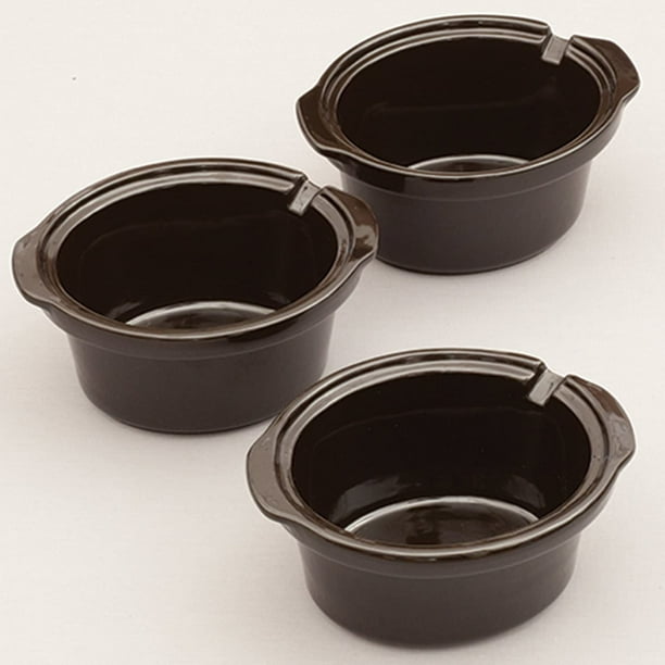 Bella Triple 3 x1.5 Quart Manual Slow Cooker and Buffet Server