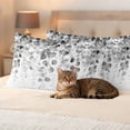 thumbnail image 3 of Pack of 2 Outdoor Pillow Covers 20x12 Inch Waterproof Grey Eucalyptus Throw Pillow Covers,Decorative Couch Pillow Shams Protectors Spring Botanical Weeping Plant Aesthetic Patio Cushion Pillowcases, 3 of 8