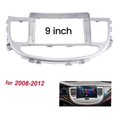 thumbnail image 1 of 2 Din 9 Inch Car Radio Plastic Fascia Panel Frame for 2008-2012 Dash Mount Kits, 1 of 5