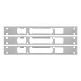 thumbnail image 1 of 3 cerraduras de seguridad con cerrojo de seguridad para puerta de entrada, de acero inoxidable, para puertas exteriores ajustables y soporte de refuerzo, 1 of 8