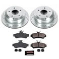 thumbnail image 3 of PowerStop Rear Z23 Evolution Sport Carbon-Fiber Ceramic Brake Pad and Drilled & Slotted Rotor Kit Fits: PONTIAC Select Models K1601, 3 of 10