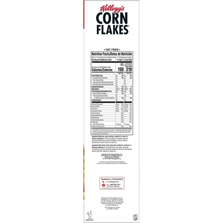 Cereal Corn Flakes Kellogg's x500g - Tiendas Metro