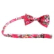 thumbnail image 4 of Pajarita retro para hombre, pajarita floral para fiesta, ajustable (3 unidades), 4 of 9